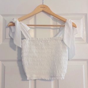 XS Altar’d State top with bow detail straps